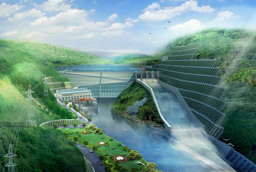 大连老挝南塔河1号水电站项目